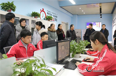 齐河职业中专教学团队访问济南信息工程学校